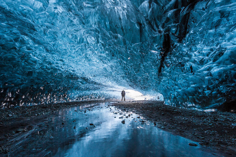 Ice caves (and boat tours) are great outdoor adventures during the winter months, usually not in the high season. You can find some caves in Northern Iceland, off the well-maintained mountain roads, or in East Iceland and West Iceland, provided you have the best weather