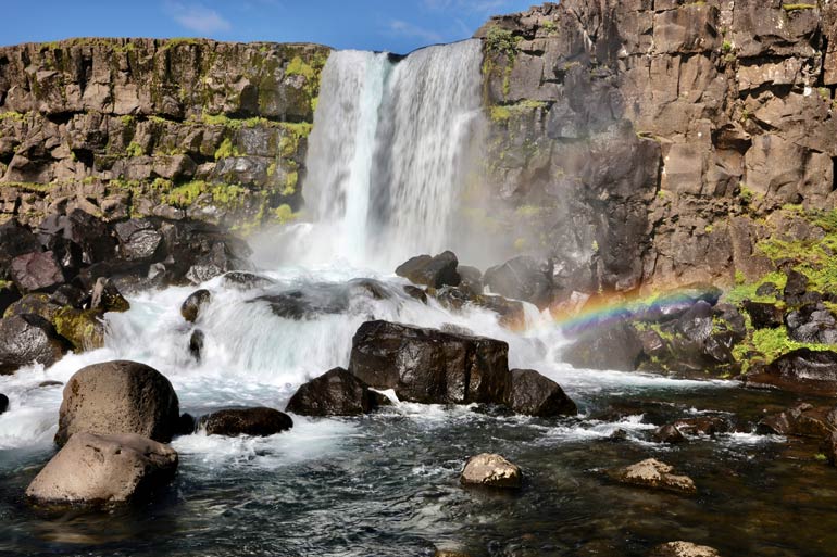 This waterfall in Iceland is a favourite of many locals though it’s not located in East Iceland or North Iceland