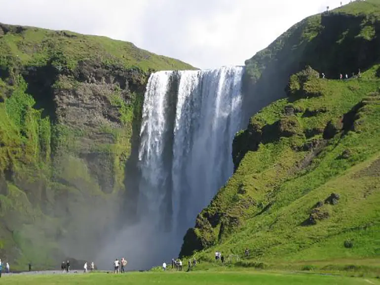 Skogafoss is one of the best photo opportunities in Iceland