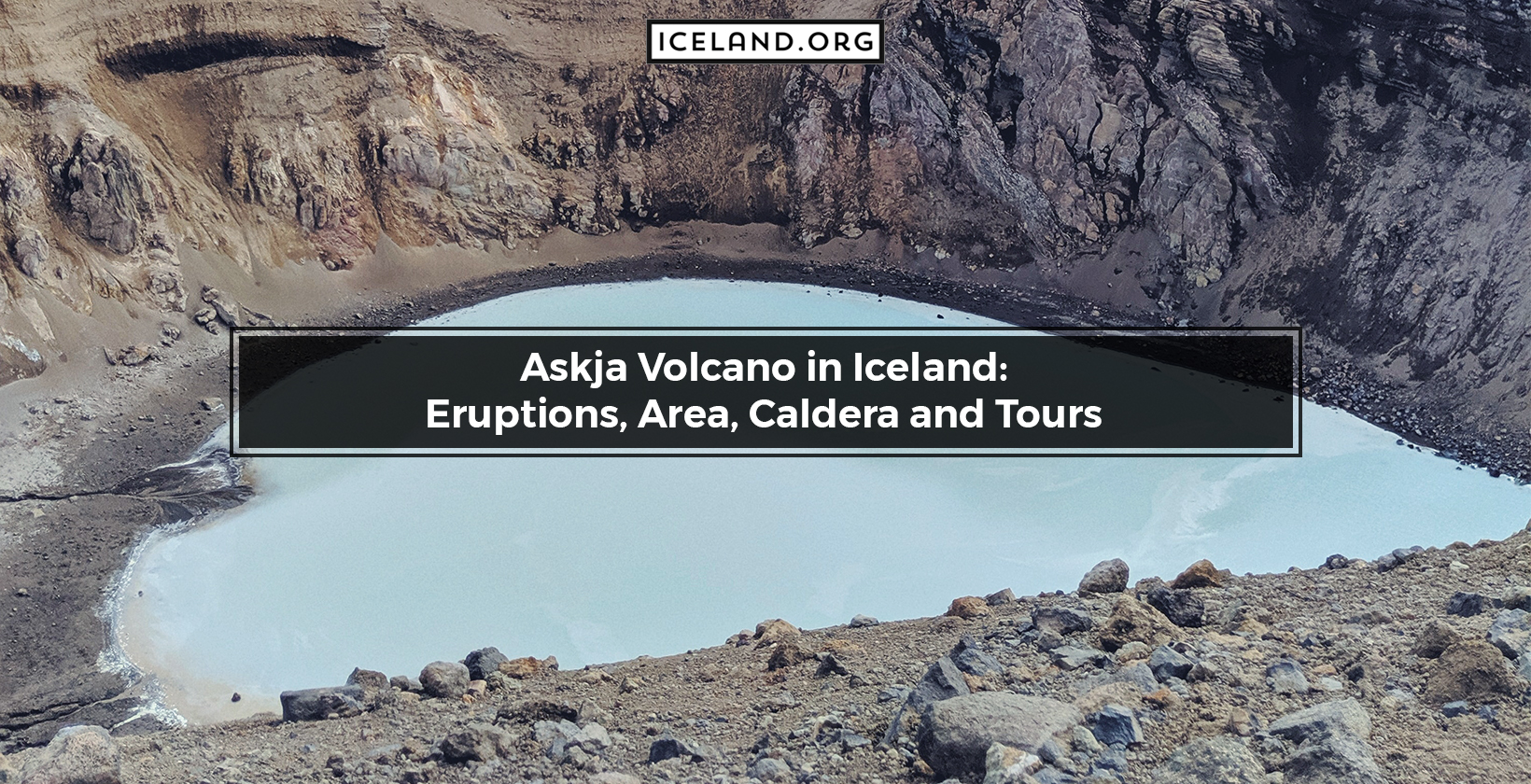 Askja Volcano in Iceland