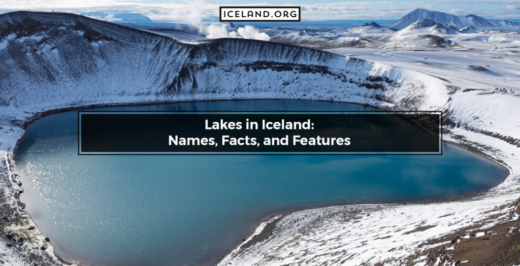 Lakes in Iceland