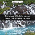 Barnafossar Waterfall in Iceland