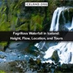 Fagrifoss Waterfall in Iceland