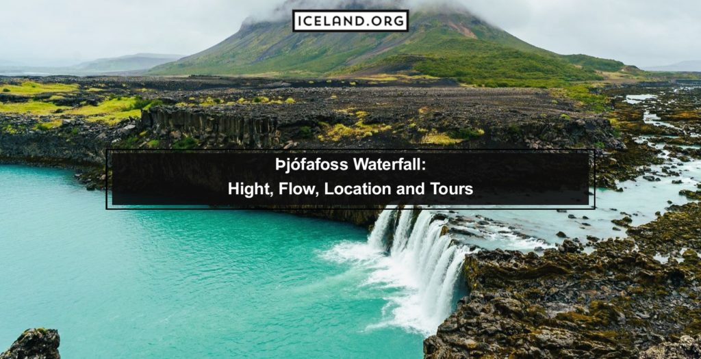 Þjófafoss Waterfall in Iceland