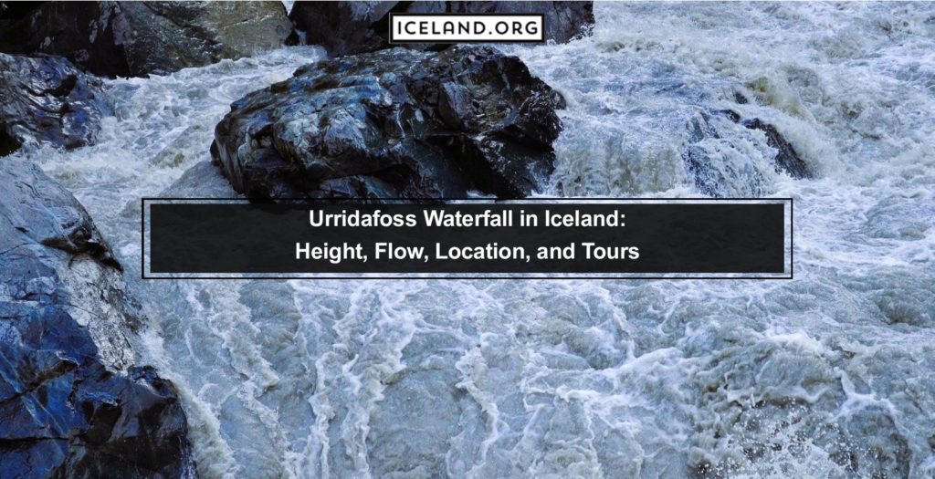 Urriðafoss Waterfall in Iceland