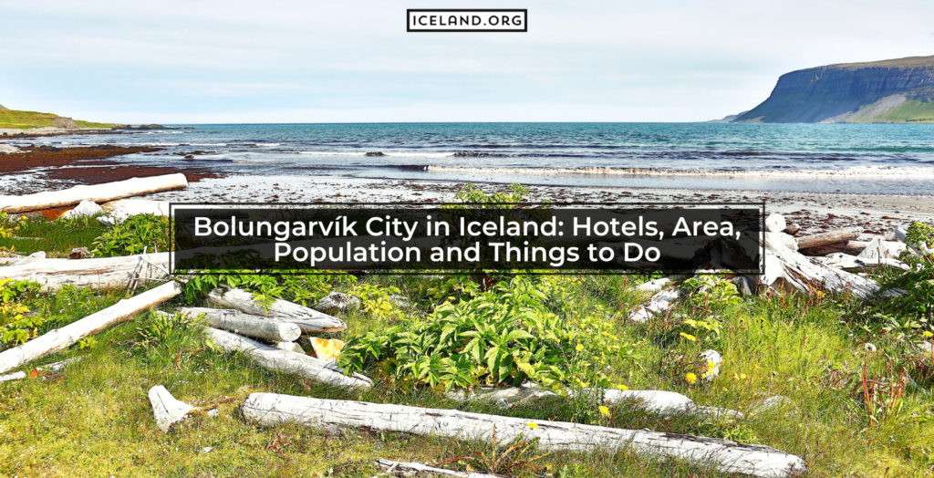 Bolungarvík City in Iceland