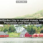 Eskifjörður City in Iceland