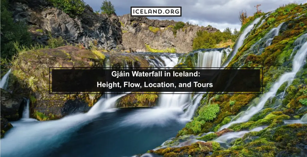 Gjáin Waterfall in Iceland