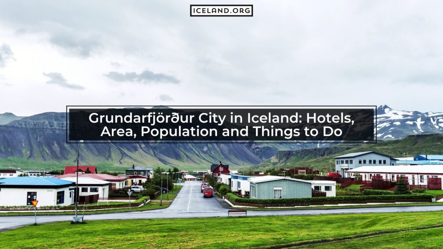 Grundarfjörður City in Iceland