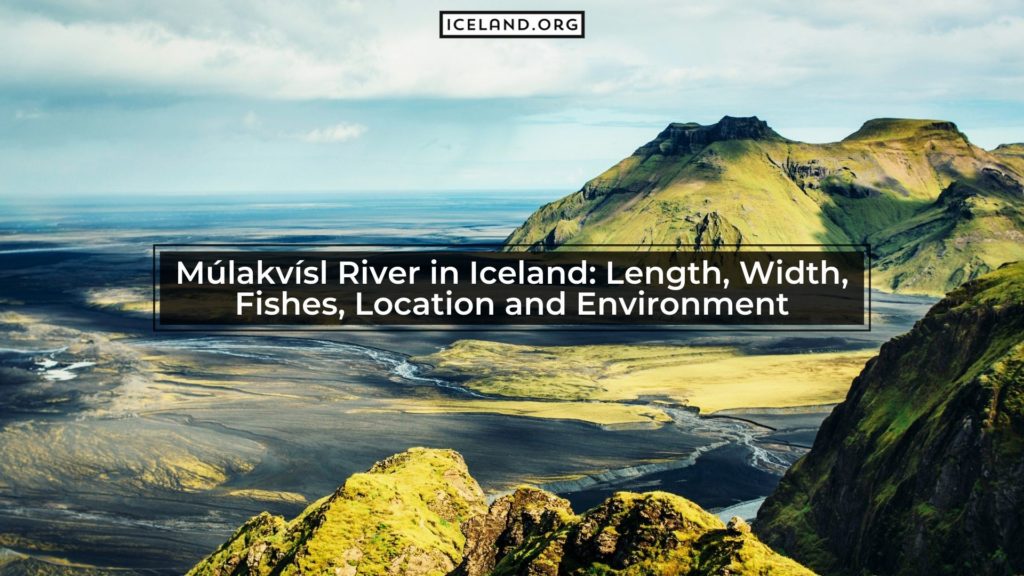 Múlakvísl River in Iceland