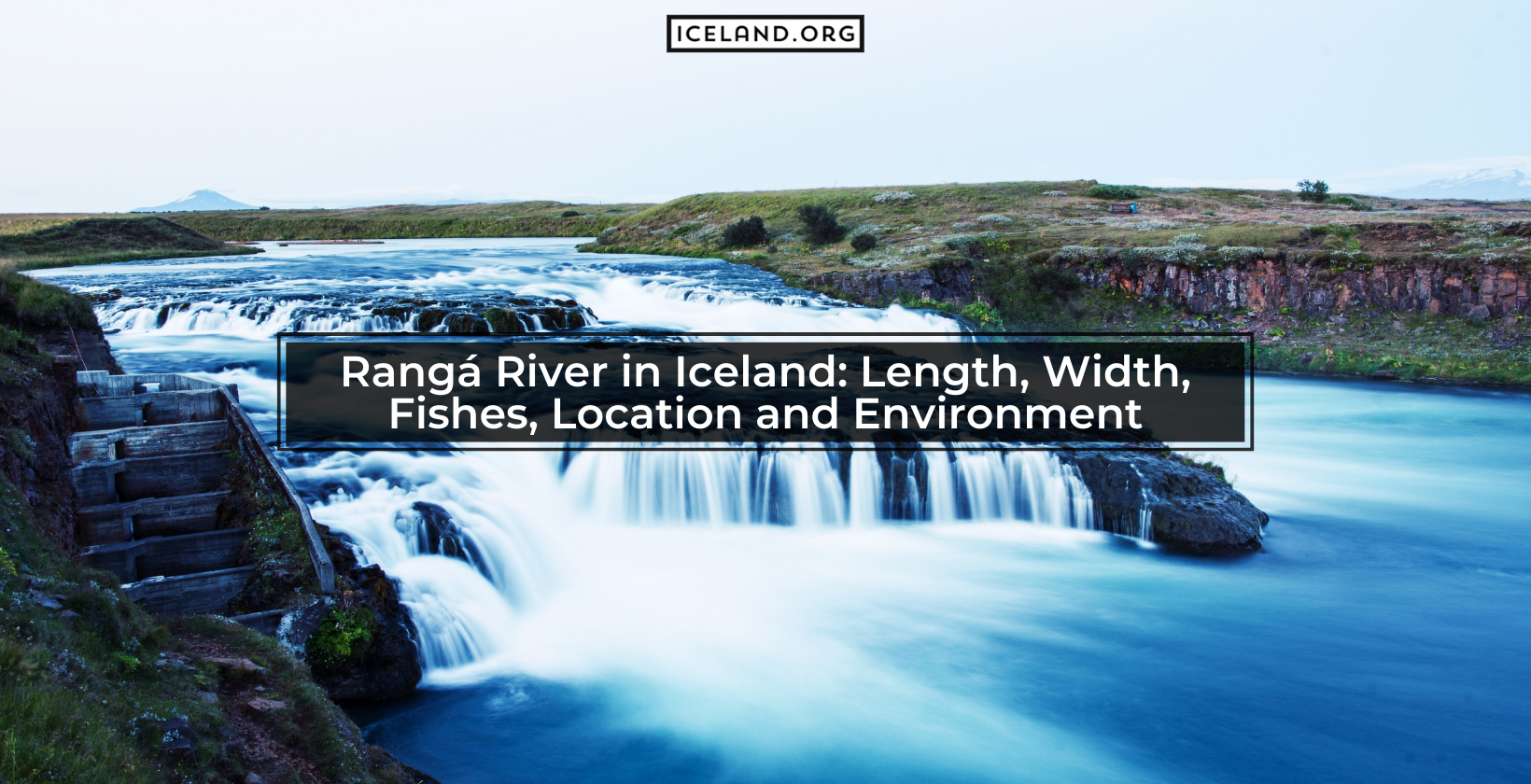Rangá River in Iceland