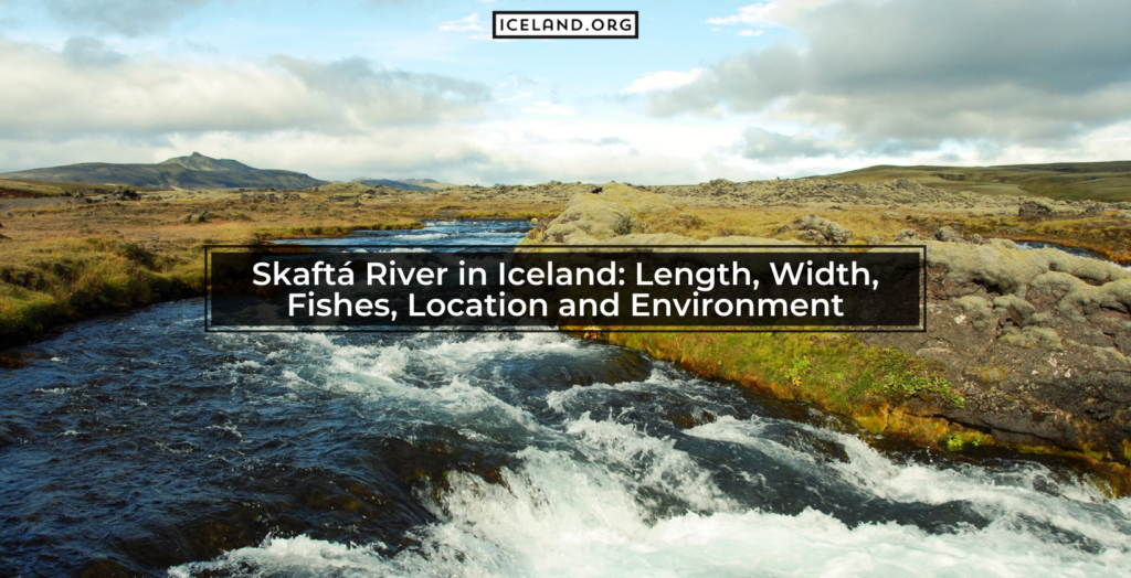 Skaftá River in Iceland